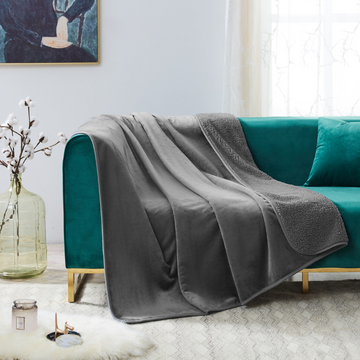 Dog discount blanket grey