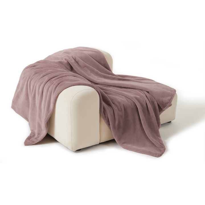 Double-Sided Soft and Luxurious Faux Fur Throw Blanket