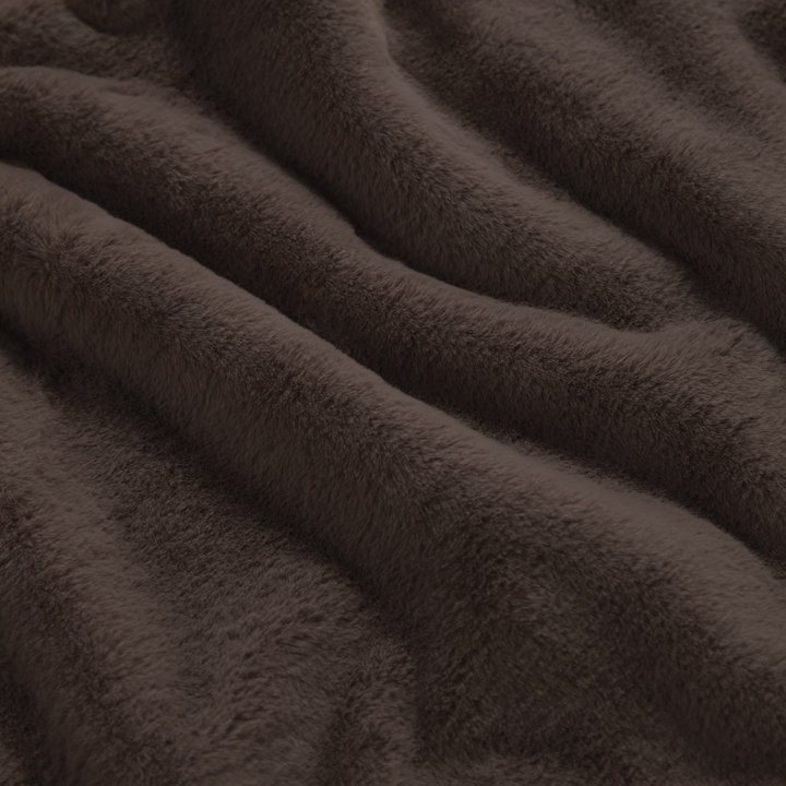 Double-Sided Soft and Luxurious Faux Fur Throw Blanket