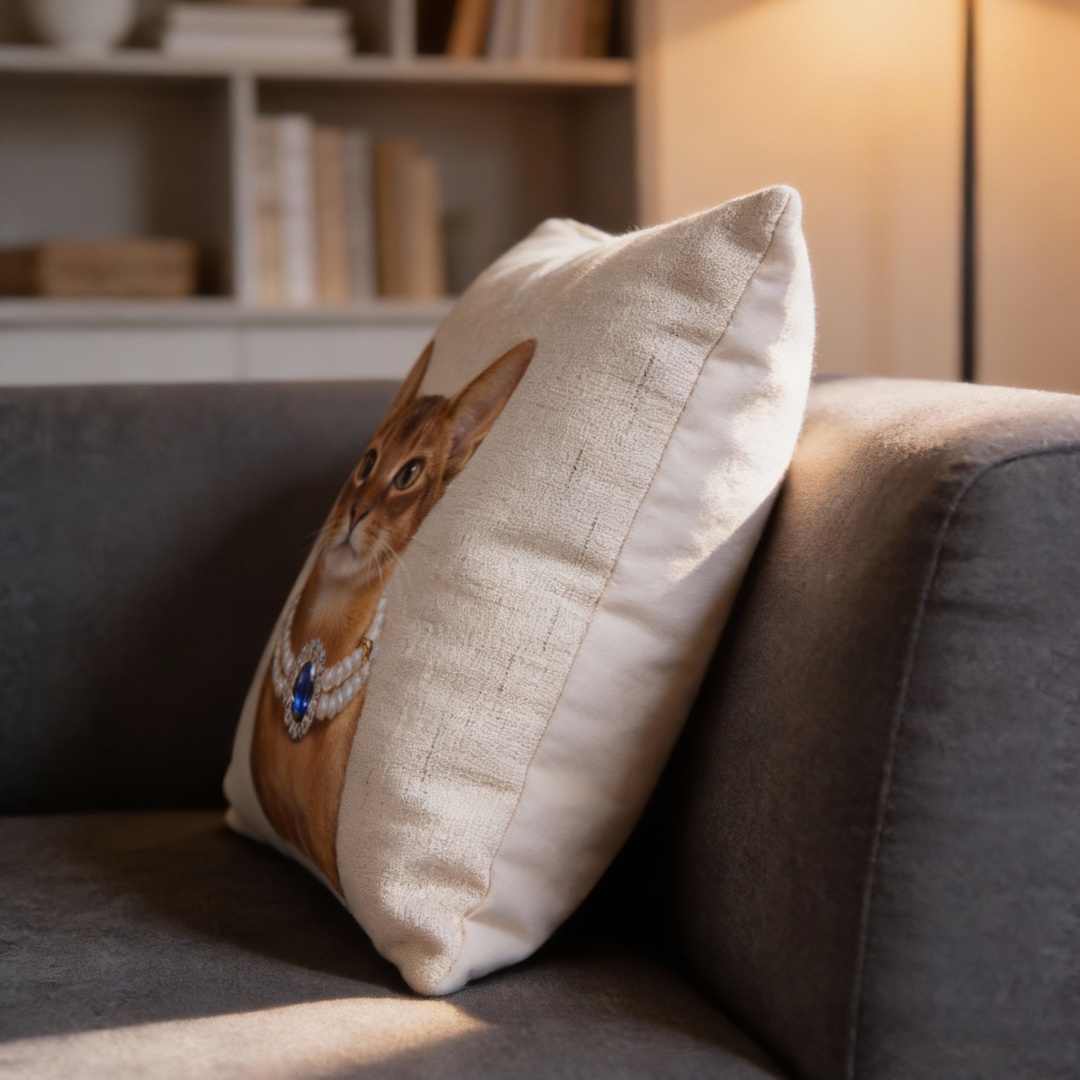 The Heirloom Pearl Collar – Sapphire-Custom Pet Memory Gift Set