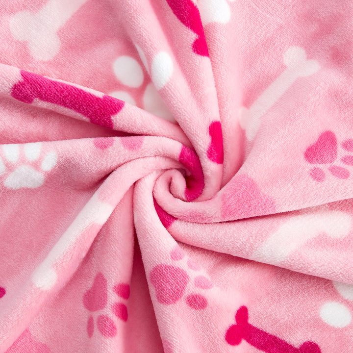 Allisandro Dog Blanket Soothing Sky Tones Designed Pink - ALLISANDROPET